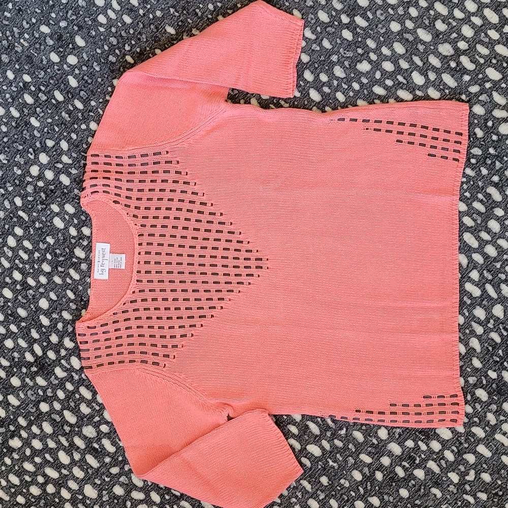 SALE!! Edgy and Fun Sweater by Request Kathy Levine NWT!